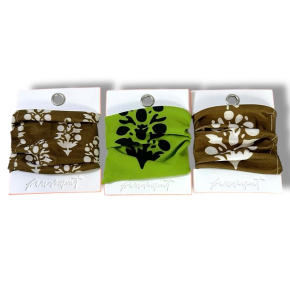 Free People FP Movement Rumble Hair Tie Lot Set of 3 NWT Buti Logo Wristband main image 7